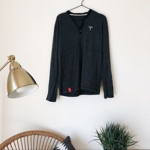 Tesla Men’s Henley Shirt